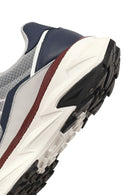 Derimod Studio Men's Navy Blue Lace-Up Thick-Soled Sneaker | Derimod