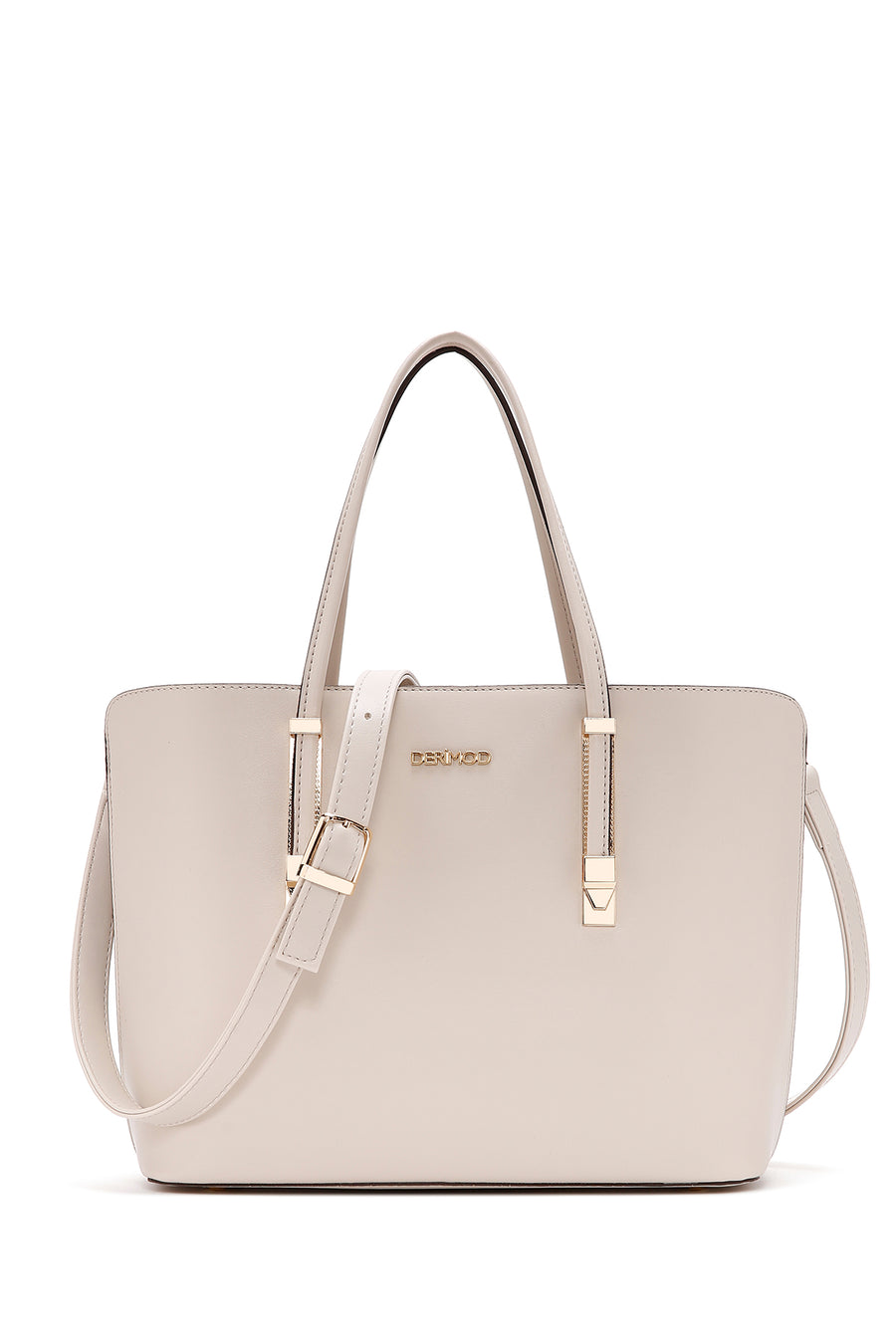Women's Cream Long Strap Classic Shoulder Bag 25SBD211218 | Derimod