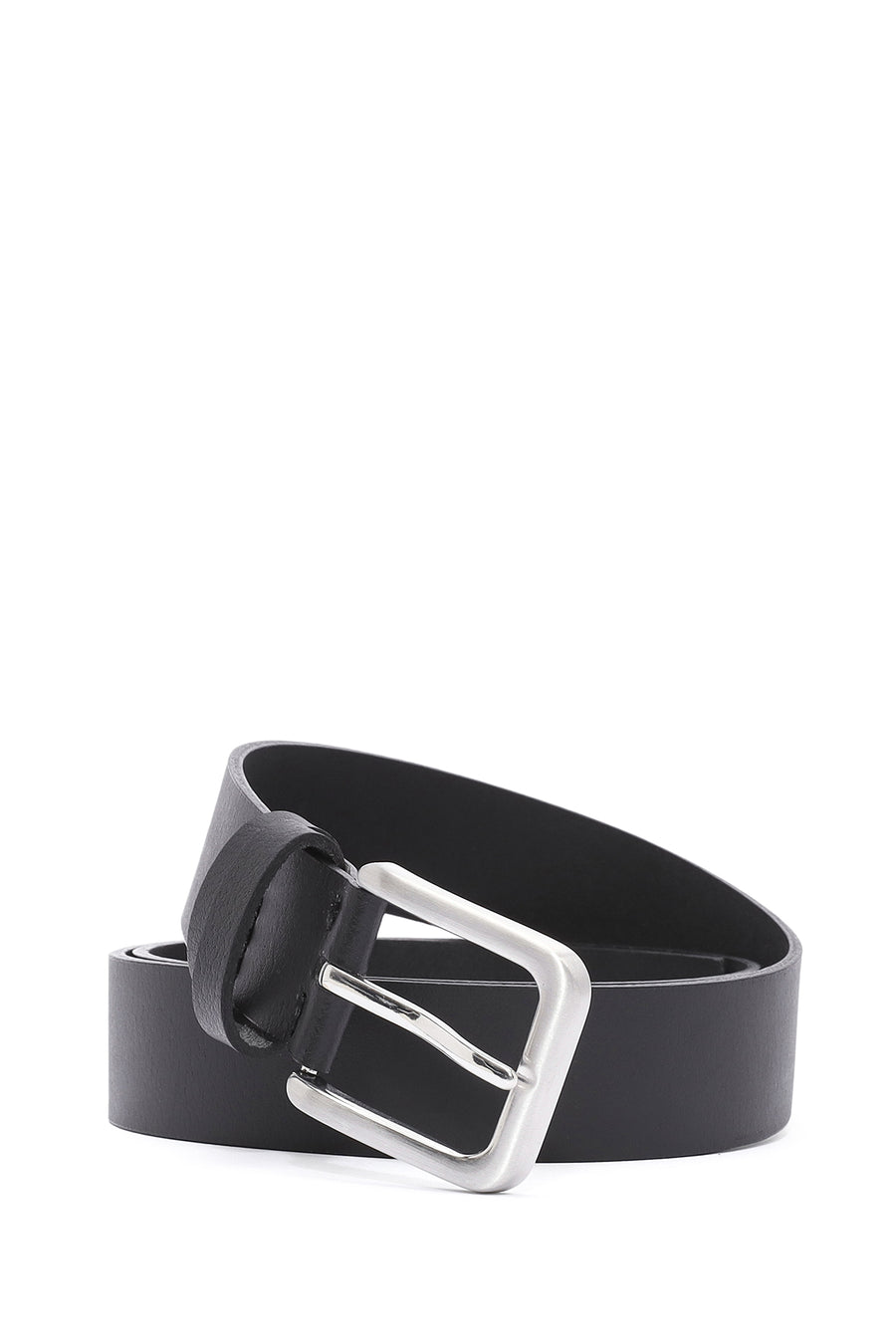 Men's Black Leather Belt 000A2D1305518 | Derimod