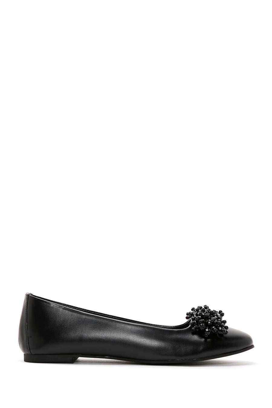 Women's Black Stone Ballet Ballet 26PFE400018 | Derimod