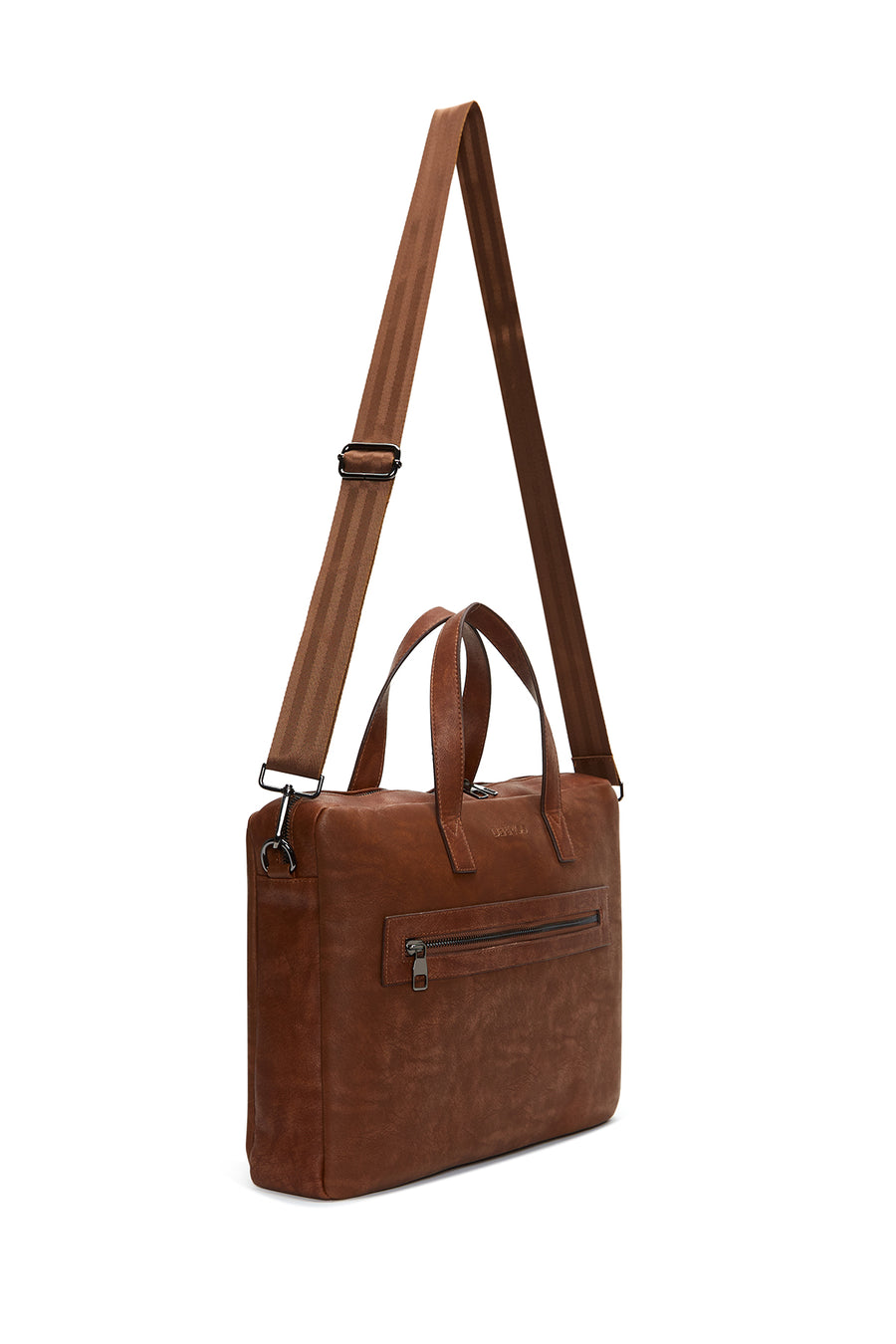Men's Tan Laptop Bag
