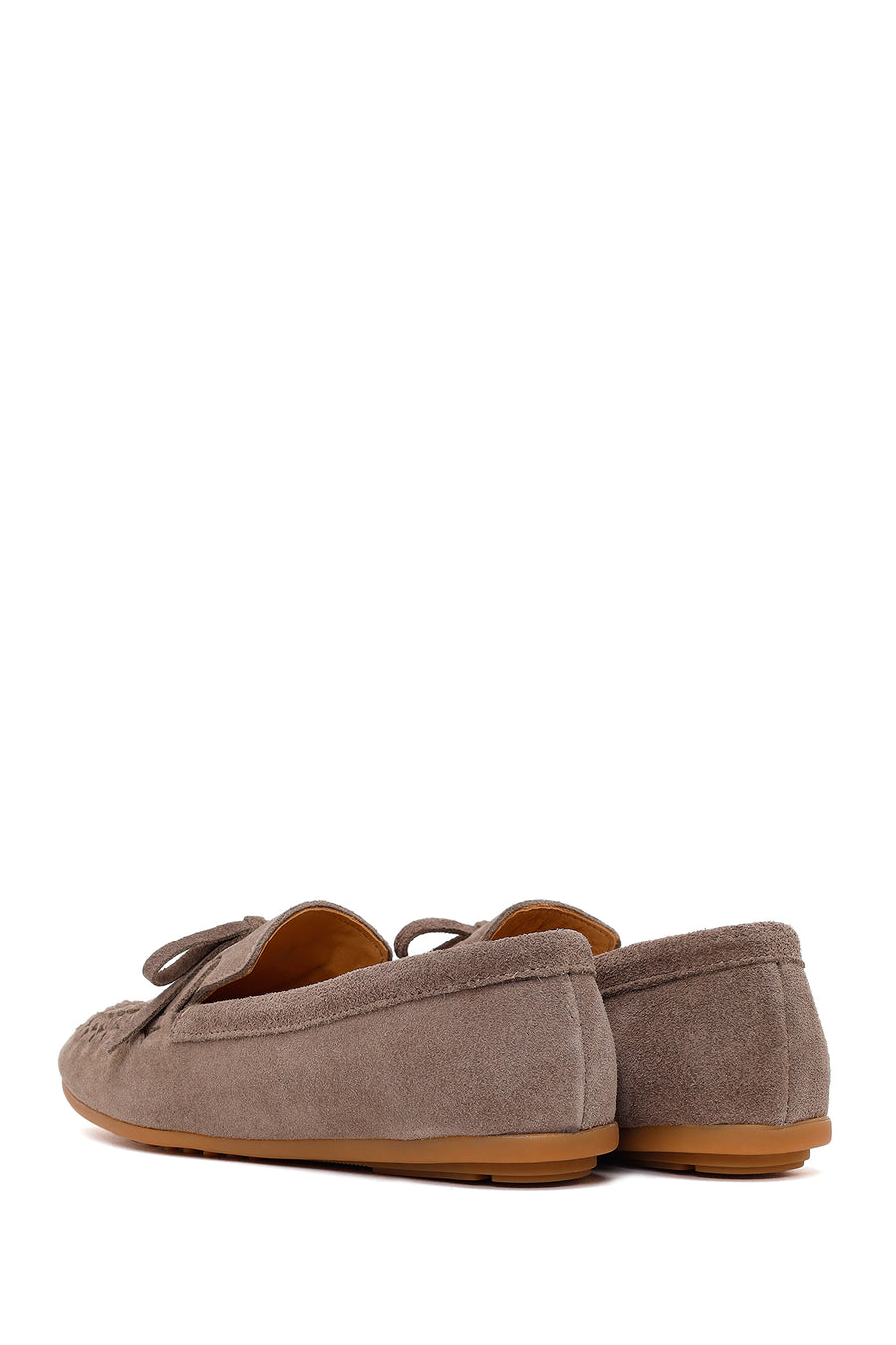 Woman Mink Suede Loafer
