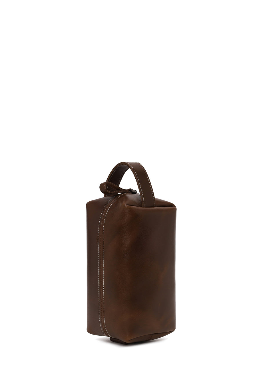 Male Brown Leather Handbag