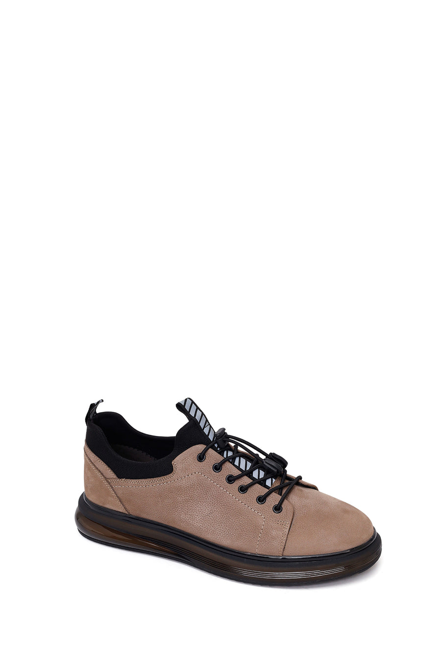 Male Mink Lace-Up Suede Casual Sneaker