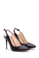 Women's Heeled Leather Shoes | Derimod