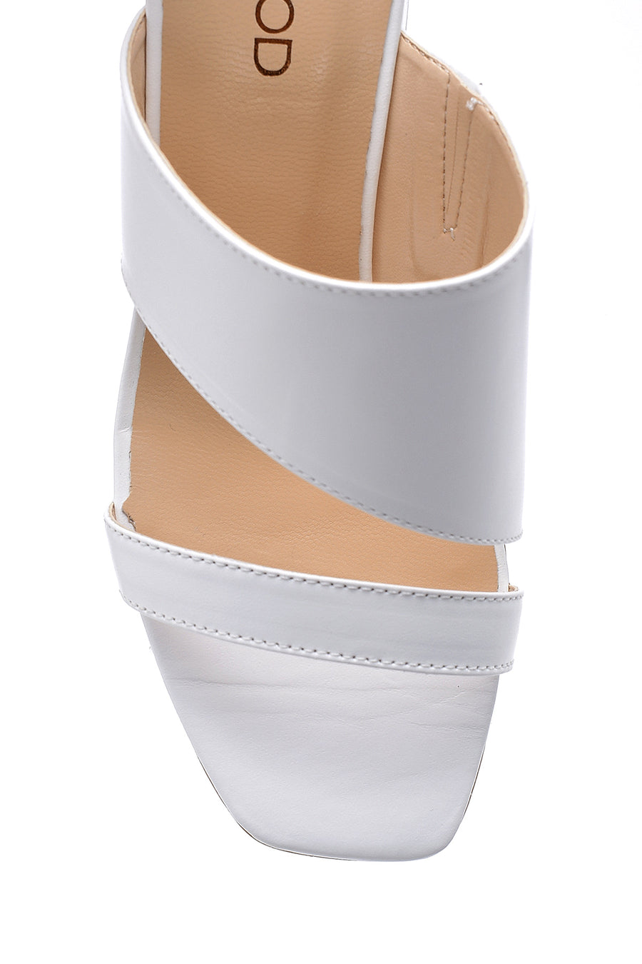 Women's Leather Heeled Slippers
