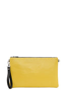 Women's Yellow Portfolio Bag | Derimod