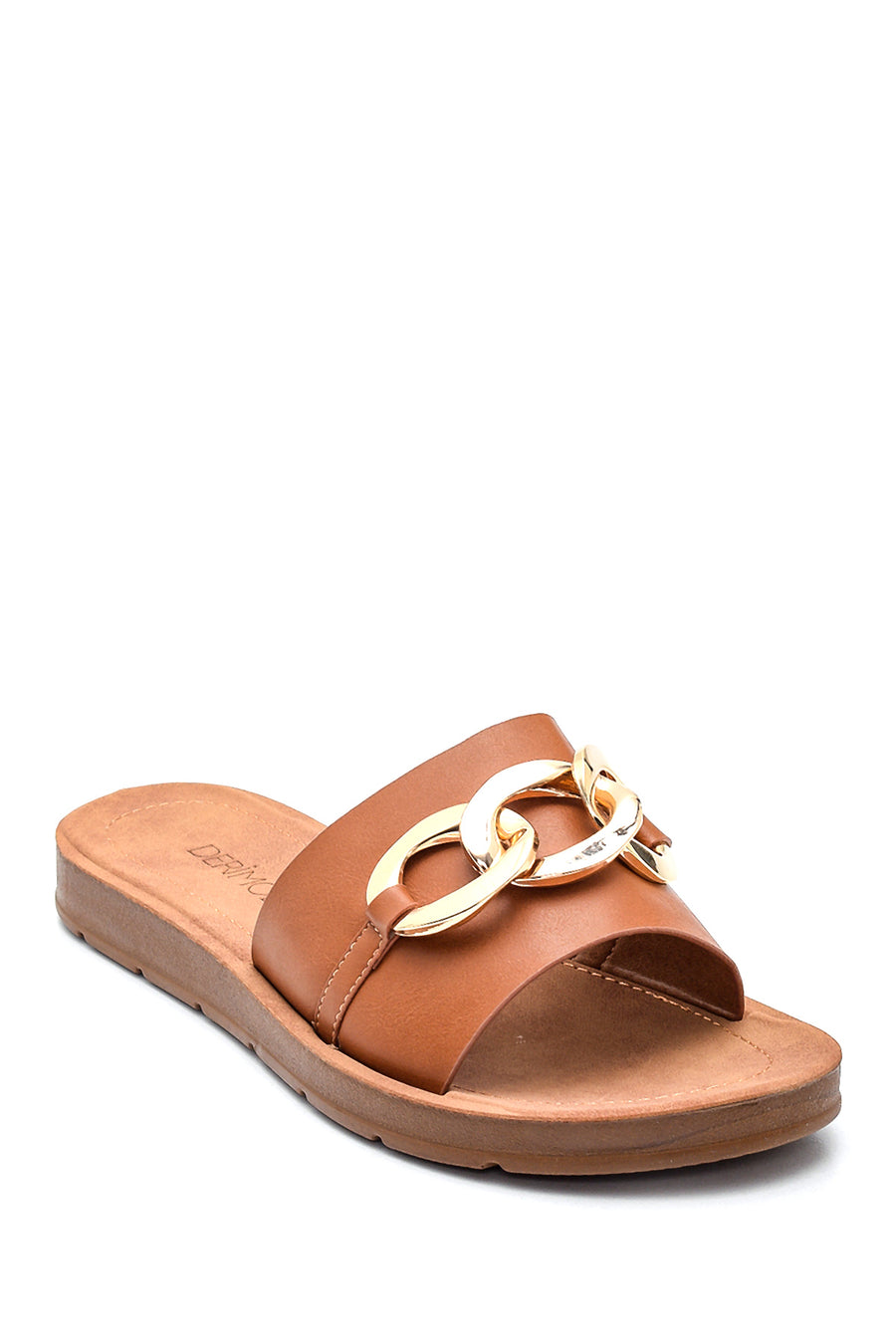 Women's Chain Detailed Slippers
