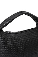 Women's Black Braided Shoulder Bag | Derimod