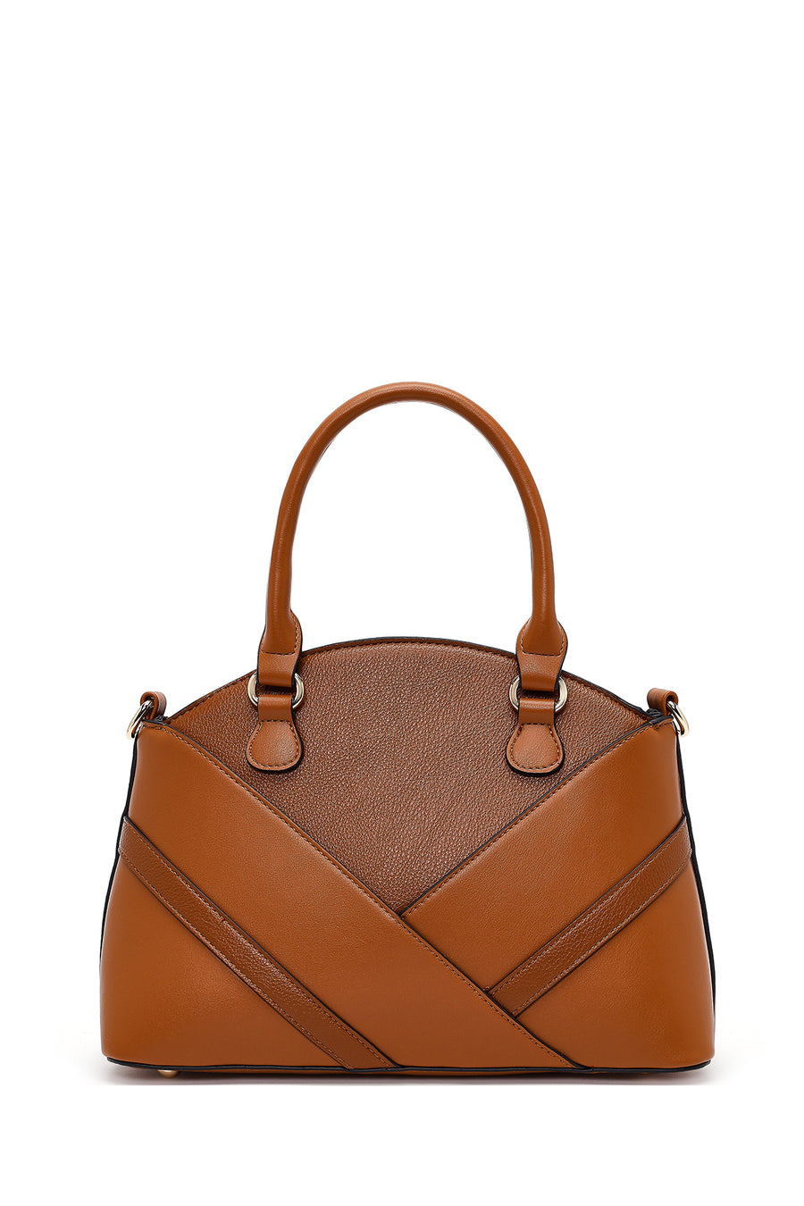 Women's Brown Long Strap Accessory Handbag