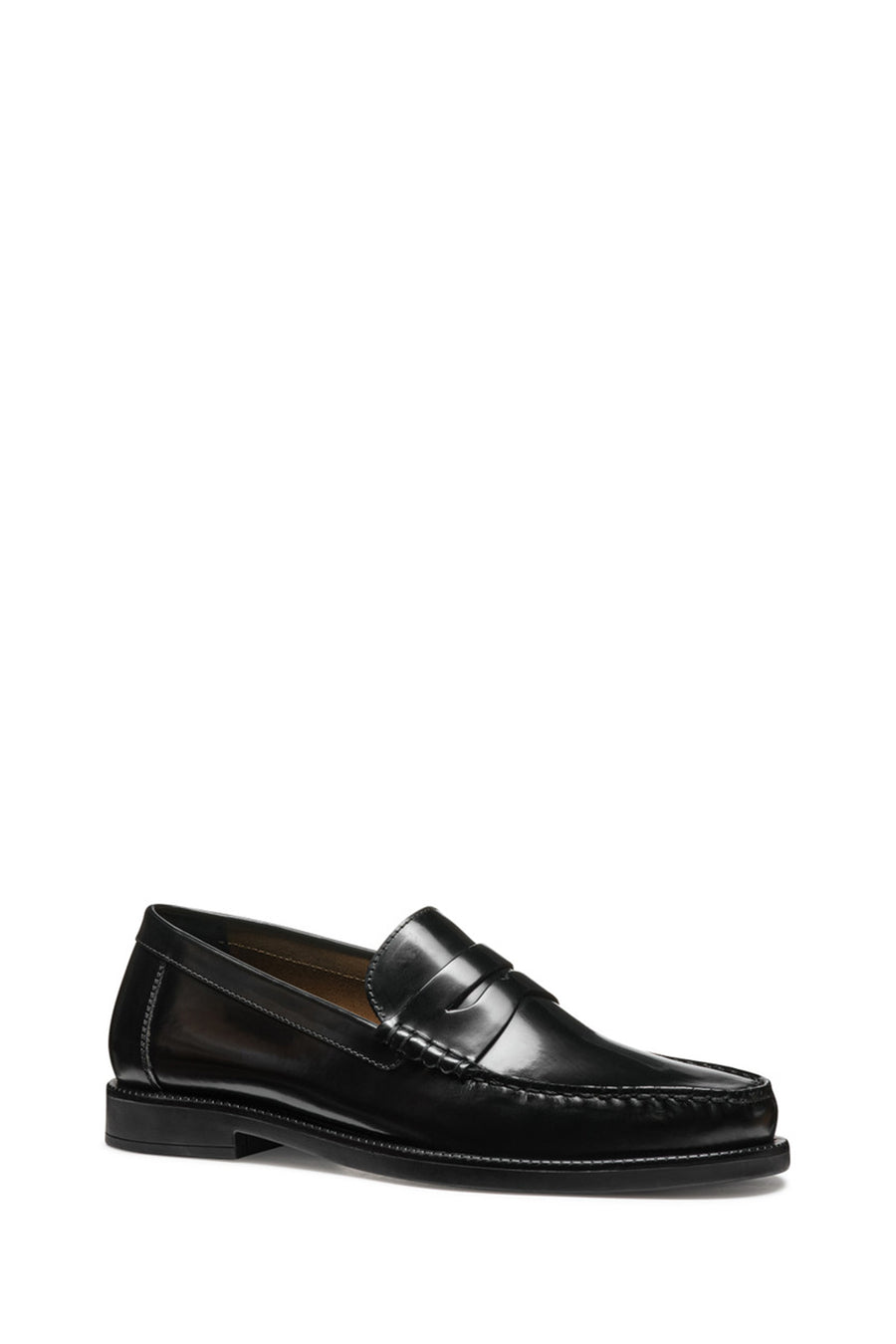 Geox Erkek Siyah U Recanati - Brushs.Lea Deri Loafer