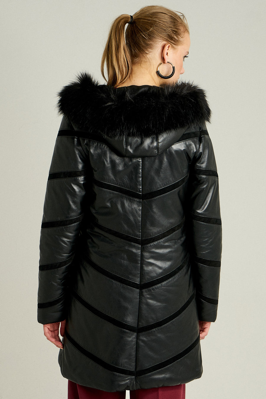 Ilyada Women's Leather Jacket