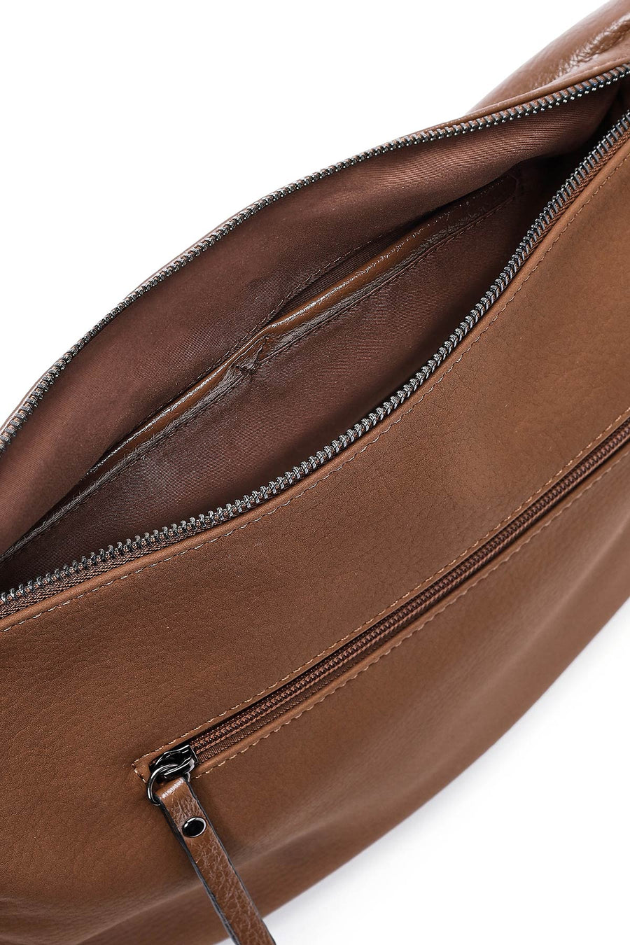 Women's Brown Long Strap Shoulder Bag