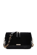 Women's Black Long Strap Crossbody Bag | Derimod