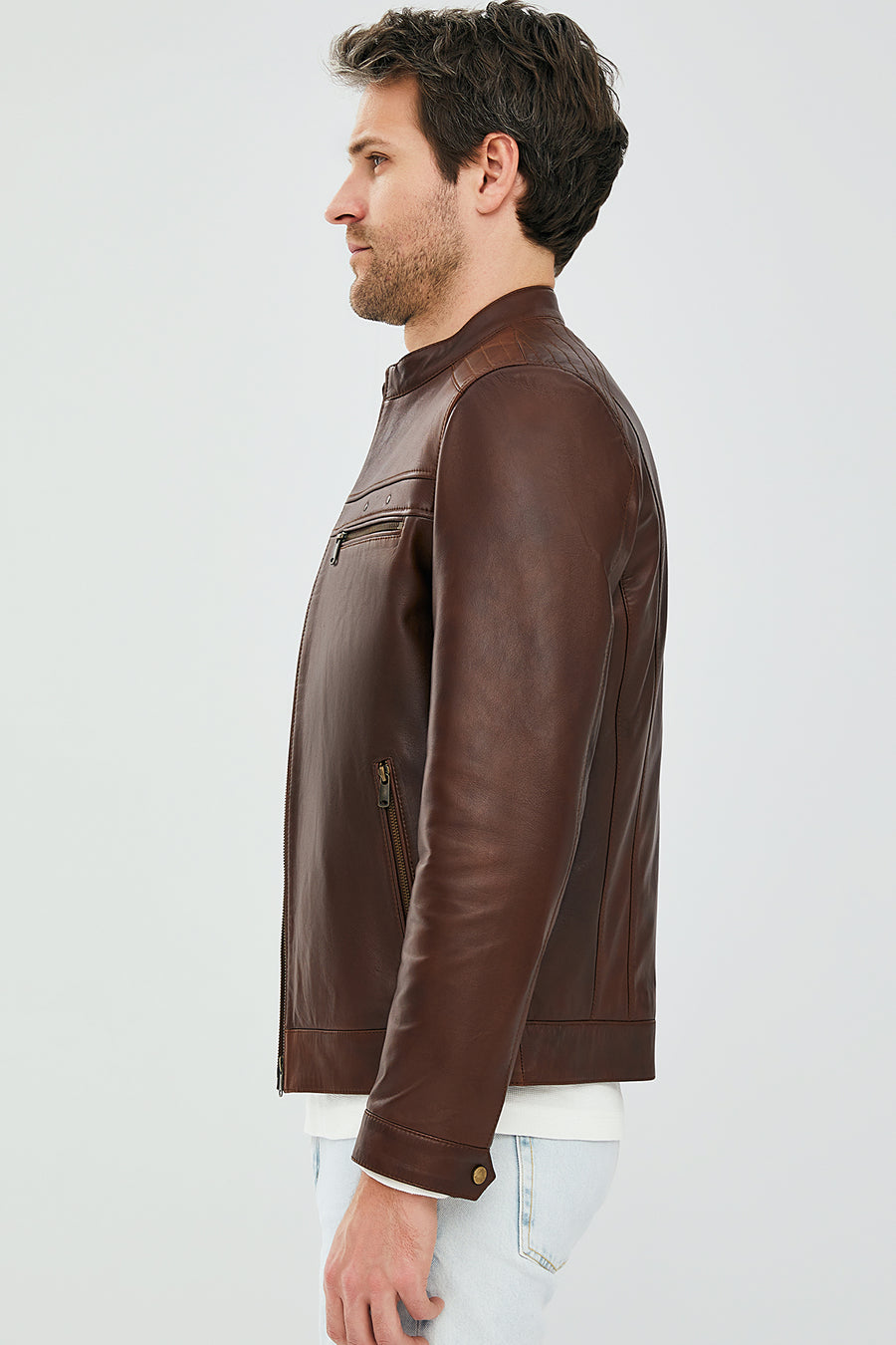 Henry Men's Leather Jacket