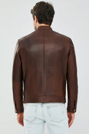 Henry Men's Leather Jacket | Derimod