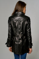 Adriana Women's Leather Jacket | Derimod