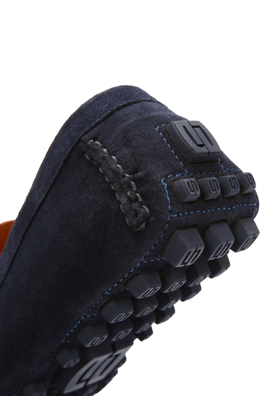 
Men's Navy Blue Suede Leather Loafer
