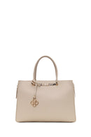 Woman Beige Long-Strap Shoulder Bag | Derimod