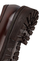 Derimod Black Male Brown Lace-up Leather Casual Shoes | Derimod