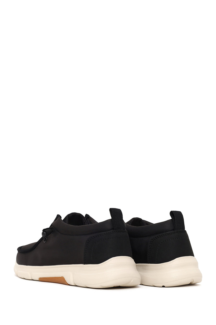 Derimod Zero Male Black Fabric Casual Shoes