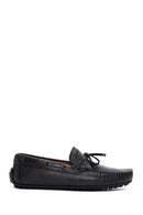 Men's Black Leather Casual Loafer | Derimod