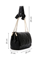 Women's Black Quilted Shoulder Bag | Derimod