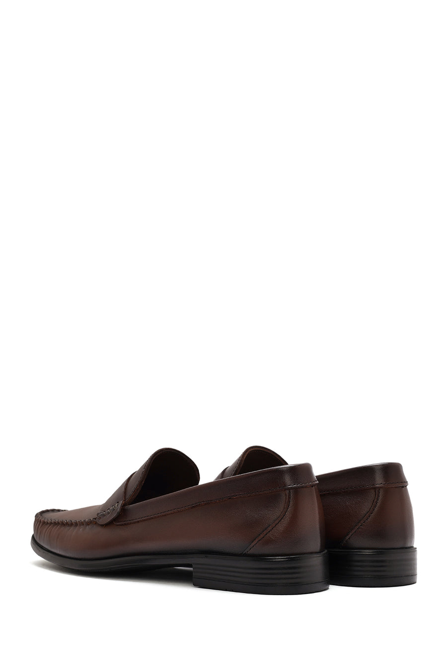Men's Brown Leather Casual Loafer