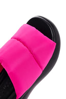 Women's Pink Thick Soled Slippers | Derimod