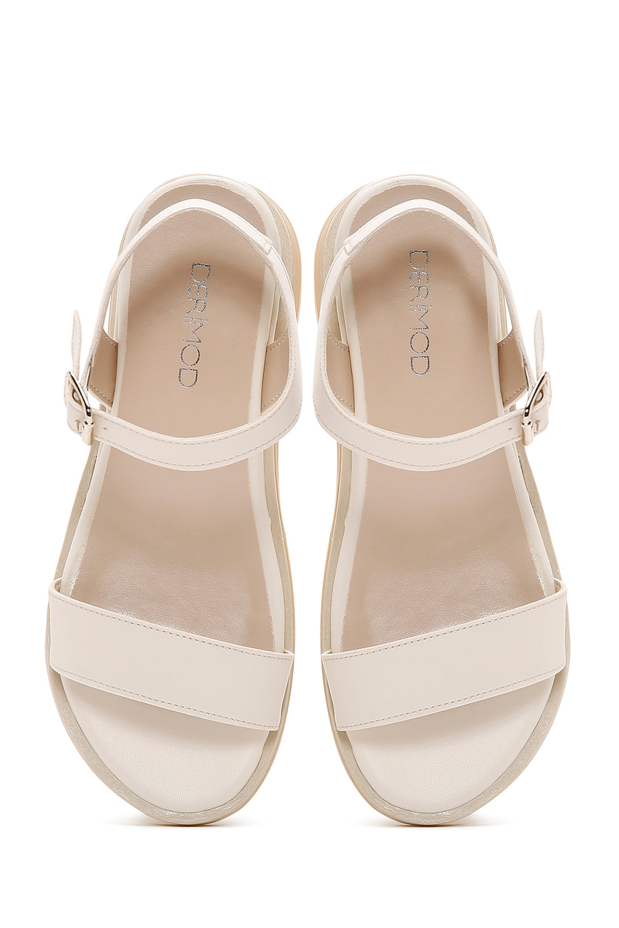 Women's Ecru Comfort Sandals