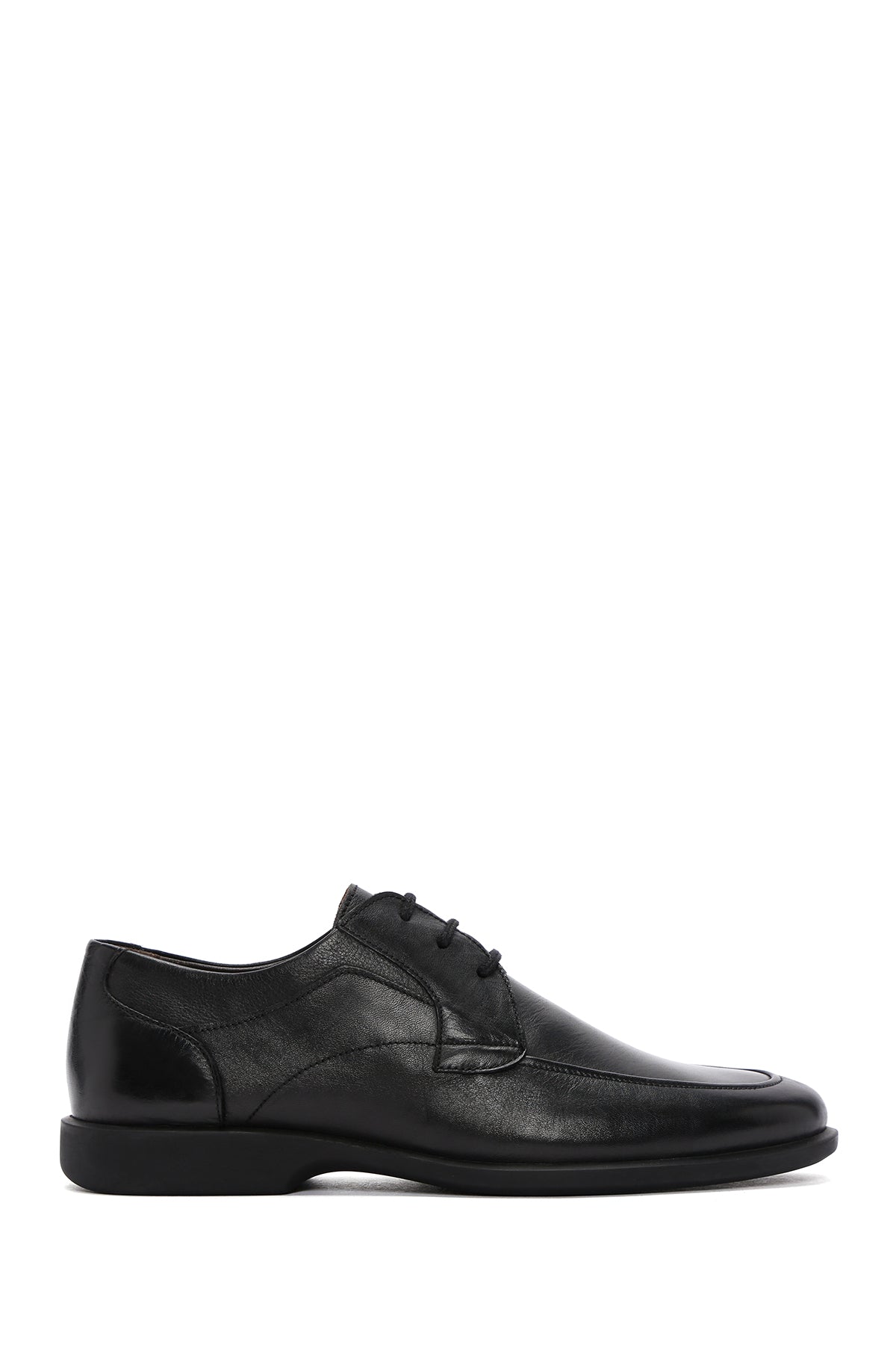 Men's Black Lace-Up Leather Casual Shoes 23WFD674418 | Derimod