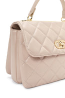 Women's Cream Faux Leather Handbag | Derimod