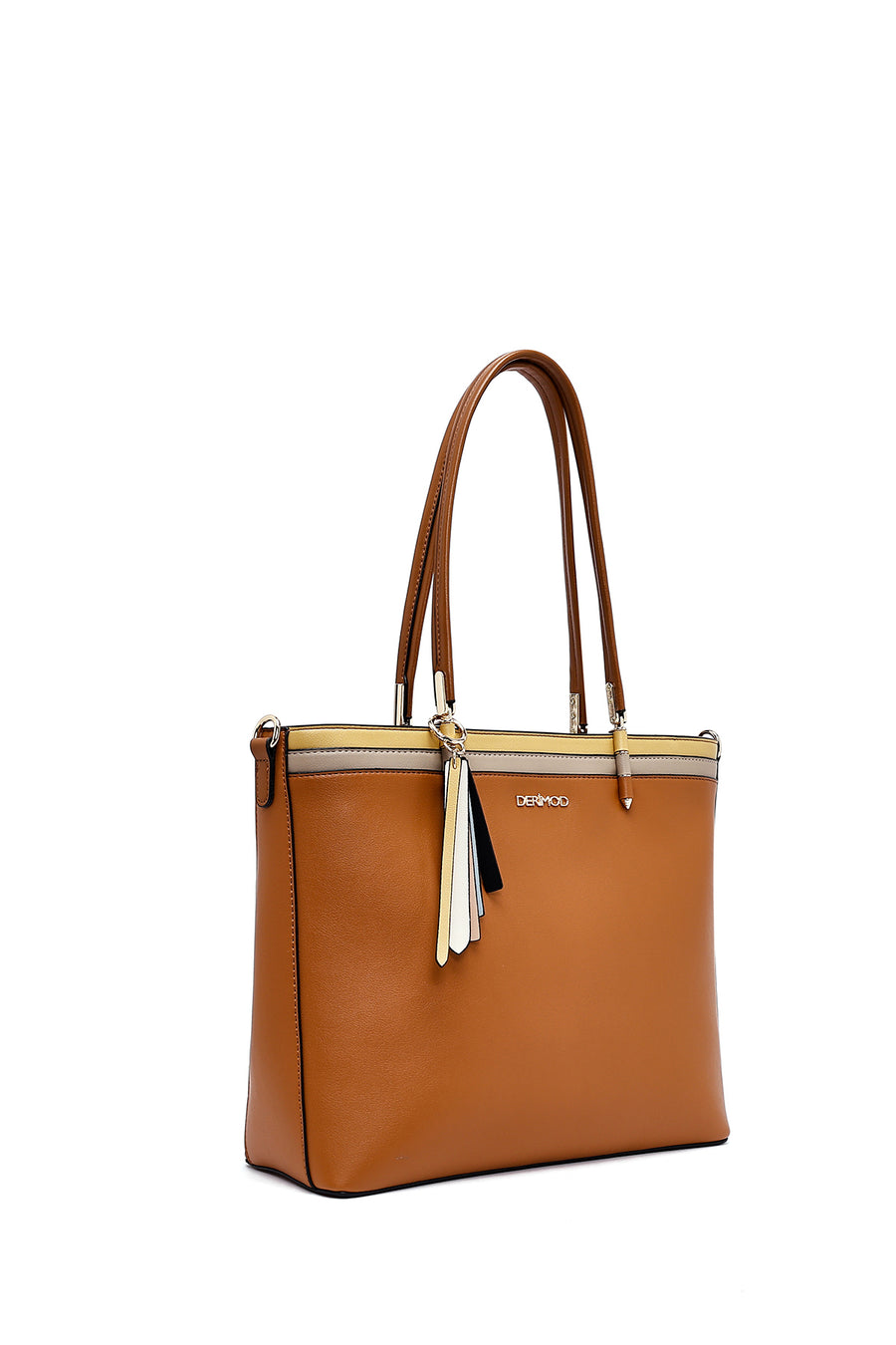 Women's Tan Long Strap Shoulder Bag
