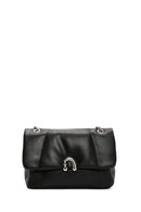 Women's Black Long Strap Classic Shoulder Bag | Derimod