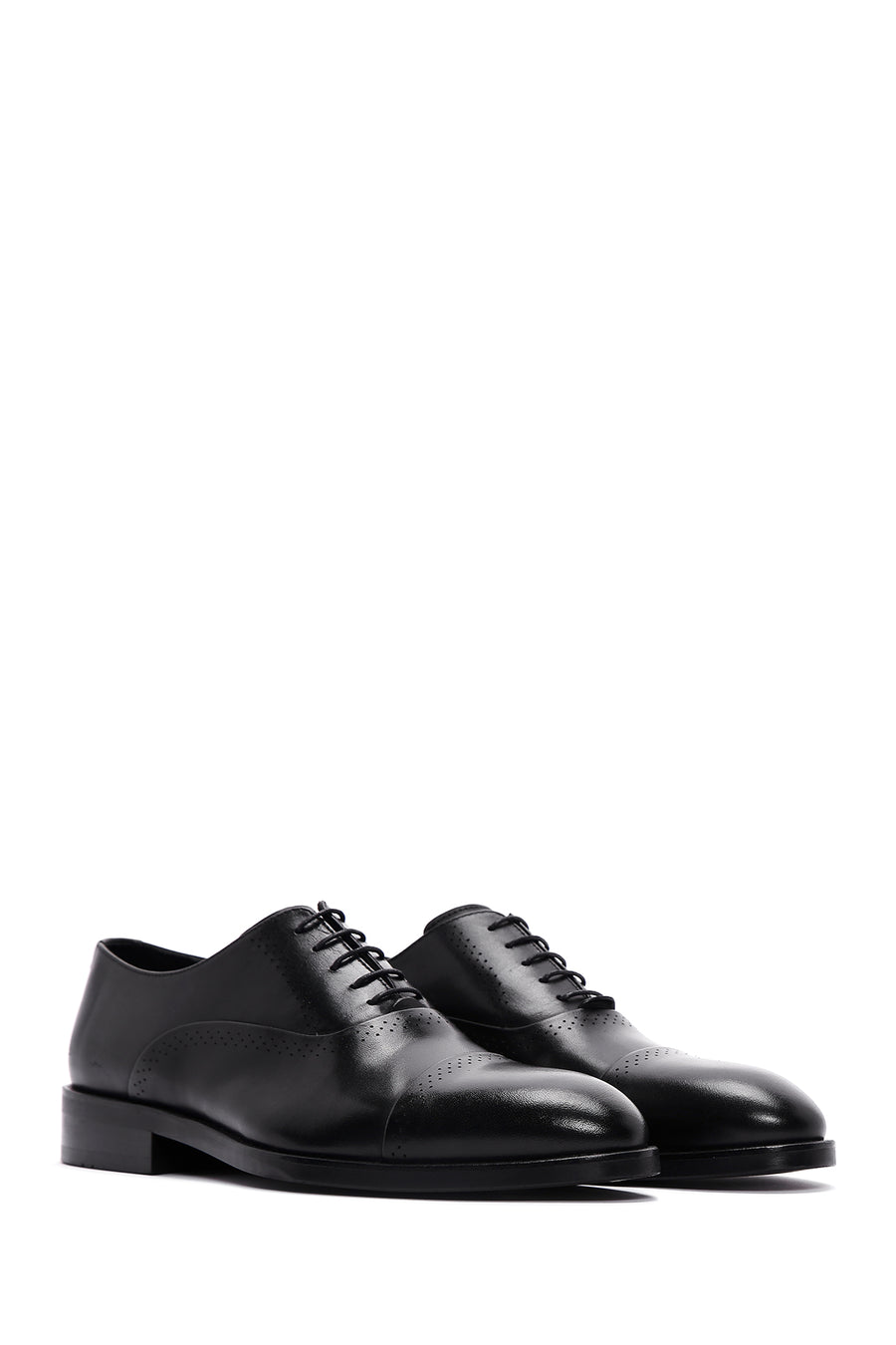 Men's Black Leather Classic Shoes