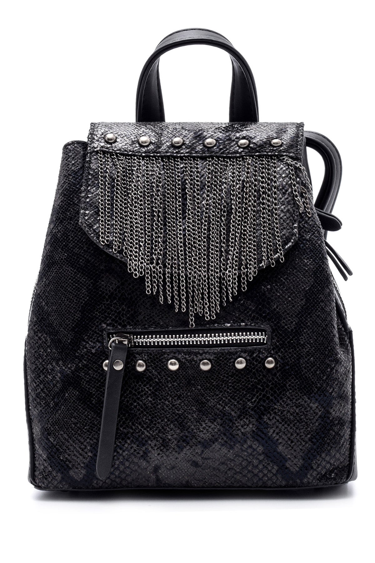 Women's Chain Detailed Backpack 19WBD270714 | Derimod