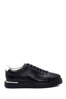 Erkek Siyah Deri Sneaker | Derimod
