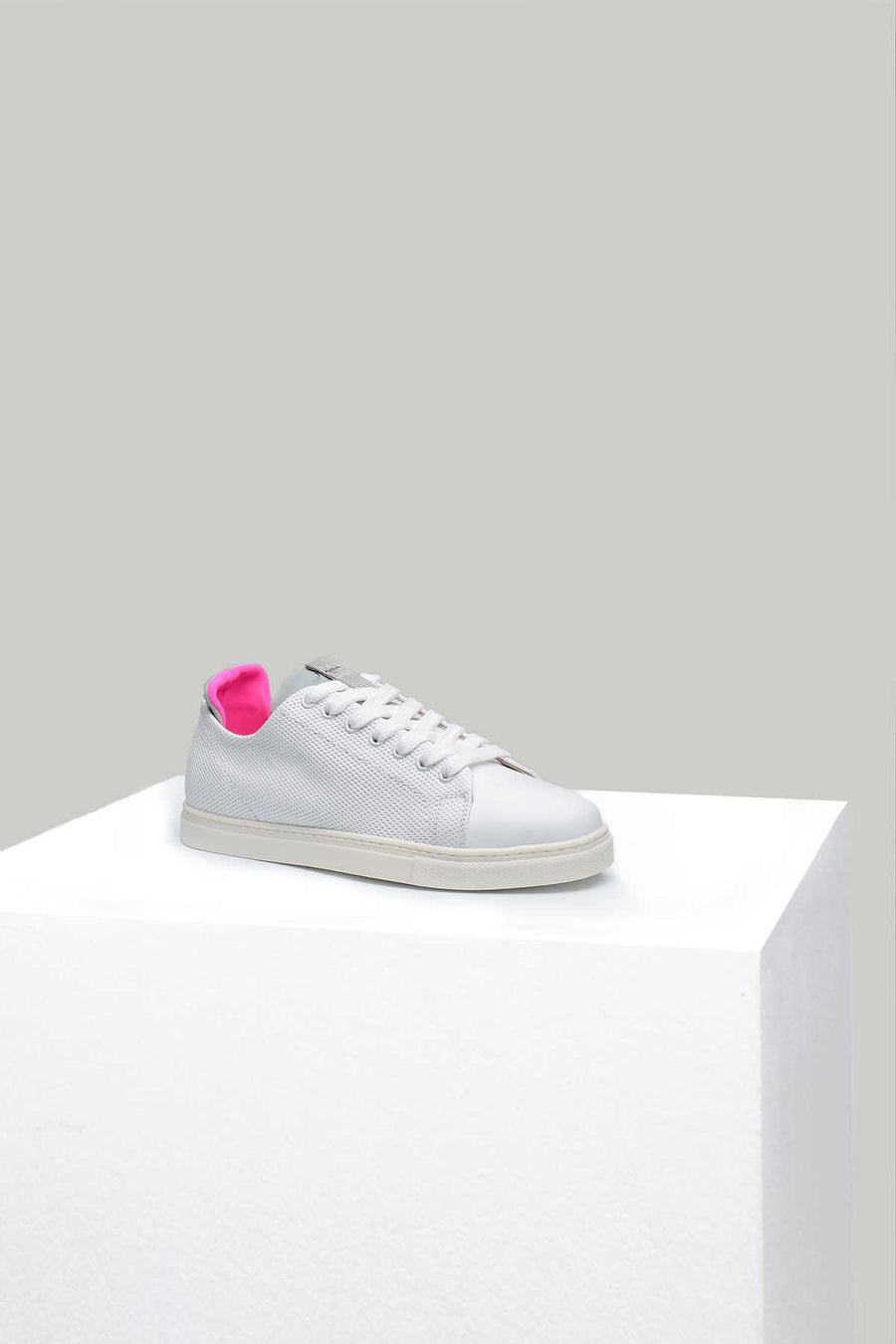 Beyaz Kadın Deri Sneaker 18SFD240718 | Derimod