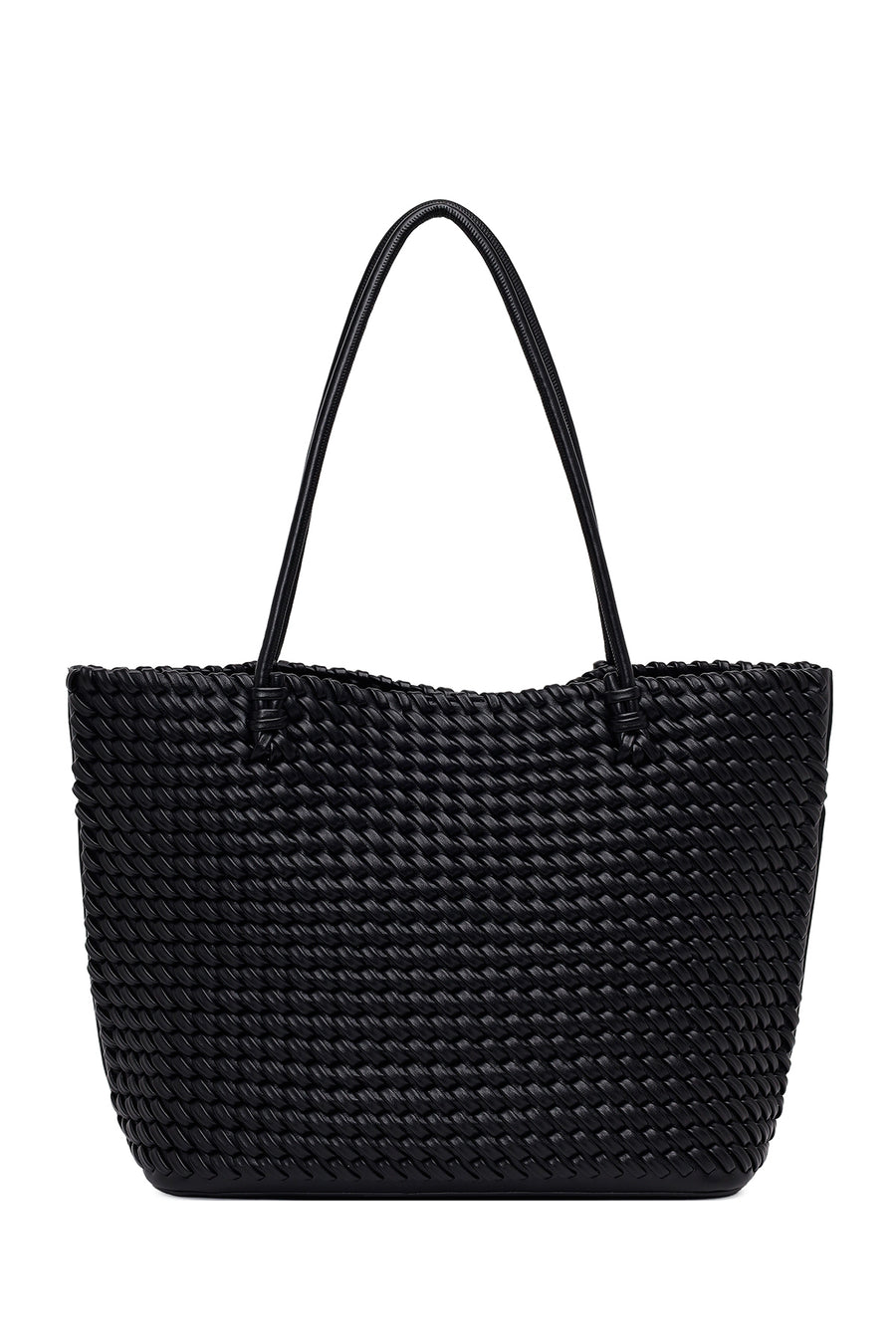 Kadın Siyah Örgülü Omuz Çantası