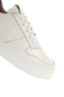 Men's Beige Leather Sneaker | Derimod