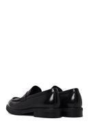 Male Black Leather Casual Loafer | Derimod