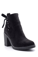 Women's Suede Heeled Boots | Derimod