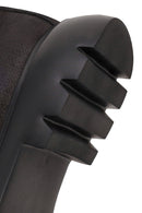 Male Black Lace-up Nubuck Leather Casual Boots | Derimod
