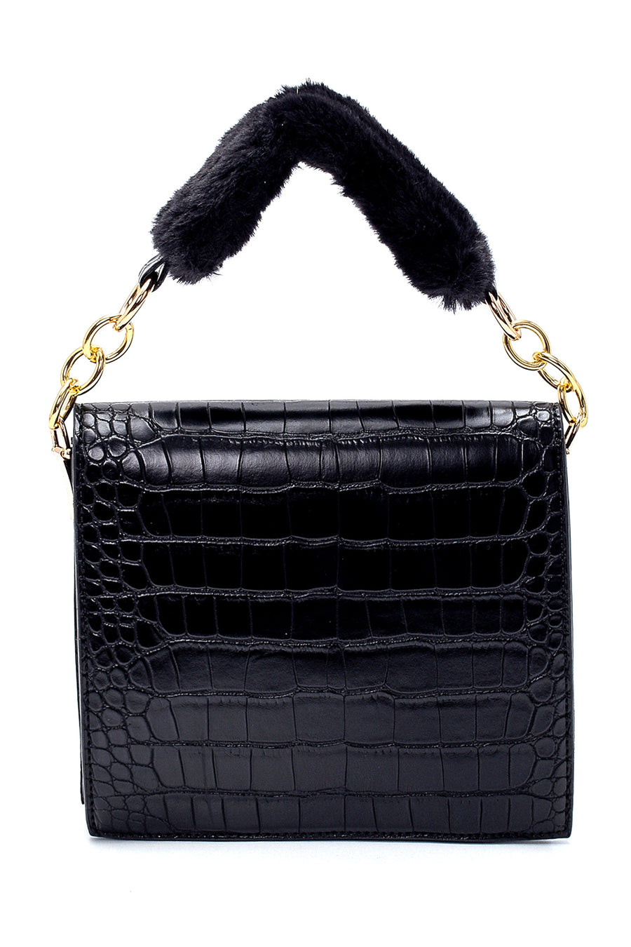 Women's Crocodile Patterned Shoulder Bag
