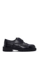 Men's Navy Blue Leather Casual Shoes | Derimod