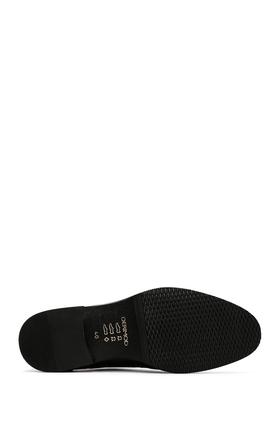 Men's Black Leather Classic Shoes