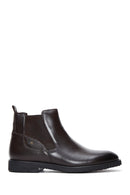 Men's Brown Leather Chelsea Boots | Derimod