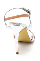 Women's Metallic Heeled Sandals | Derimod