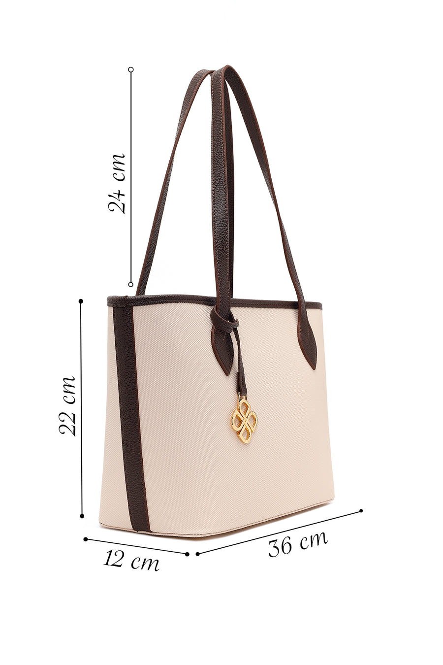 Woman Cream Shoulder Bag