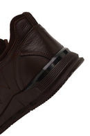 Male Brown Lace-up Leather Casual Sneaker | Derimod
